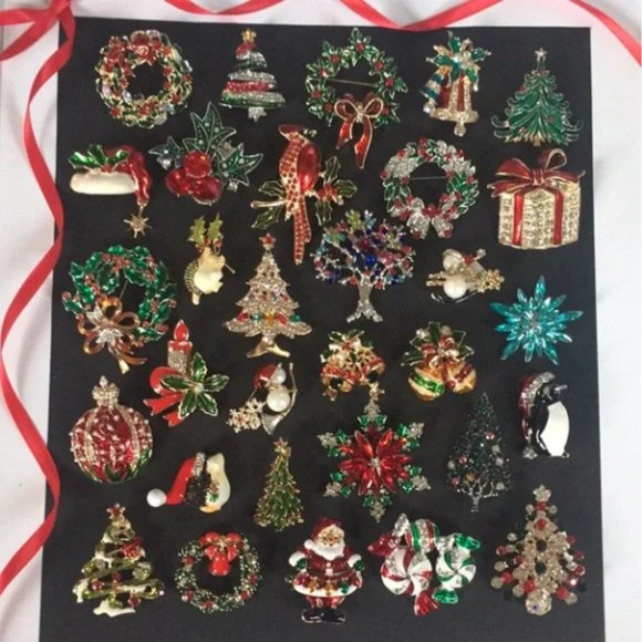 ๐50% OFF/3+...Christmas Wreath Brooch - Picture 10 of 10